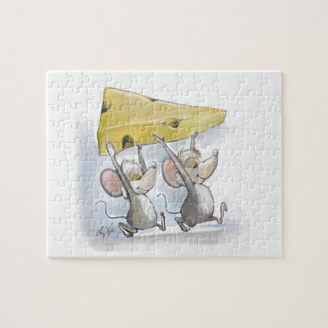 Mic Y Mac Traen El Rompecabezas Del Queso (Horizontal)