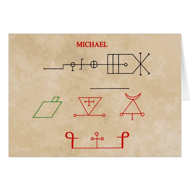 MICHAEL (Anverso (Horizontal))