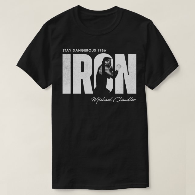 Michael Chandler Merch Camisa de Hierro Camiseta C (Diseño del anverso)