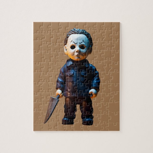 Michael Myers Figura Rompecabezas (Vertical)