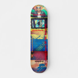 MICHAEL RICARDO 7 Cubierta para skateboard de 3/4"