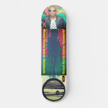 MICHAEL RICARDO 8 Cubierta para skateboard de 1/4"