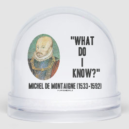 Michel de Montaigne ¿Qué sé? Cita