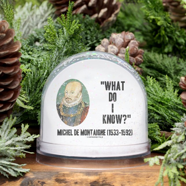 Michel de Montaigne ¿Qué sé? Cita (Invierno)