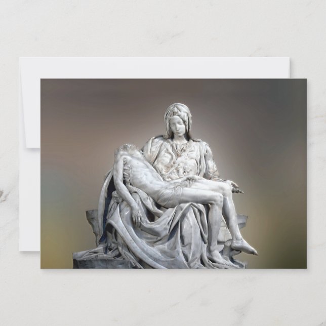 Michelangelo - La Pieta (Anverso)
