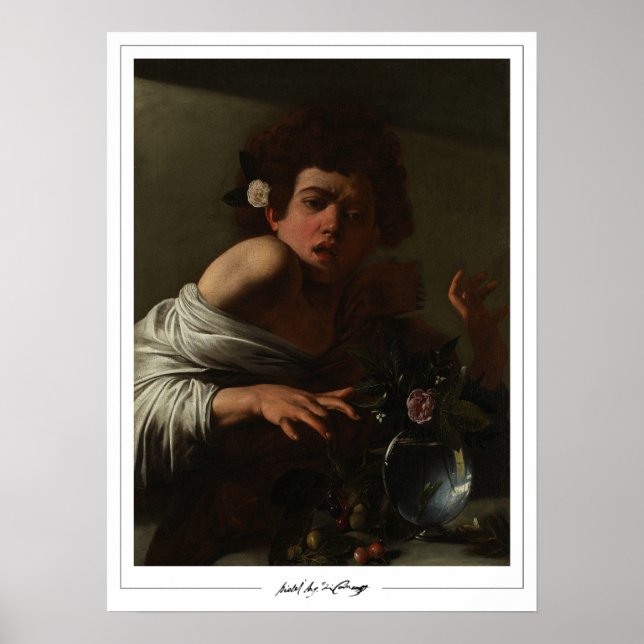 Michelangelo Merisi da Caravaggio Zedign Arte Post (Frente)