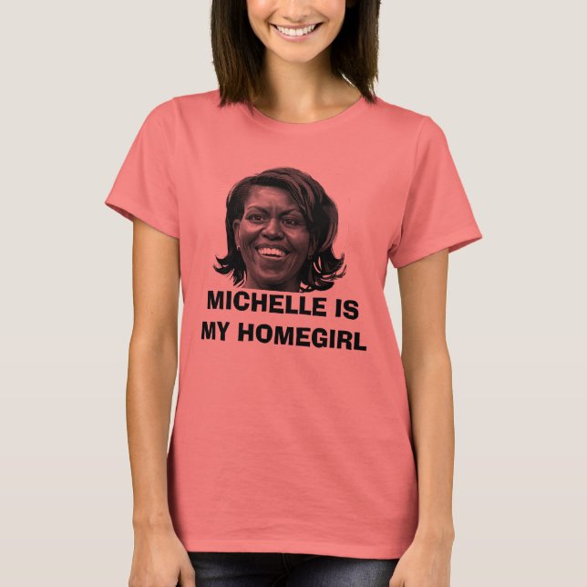 MICHELLE ES MI CAMISETA EN TOMEGIRL (Anverso)