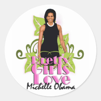 Michelle O Pegatinas "Bonitos aman"