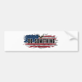 MICHELLE OBAMA "HAZ ALGO" Pegatina parachoques