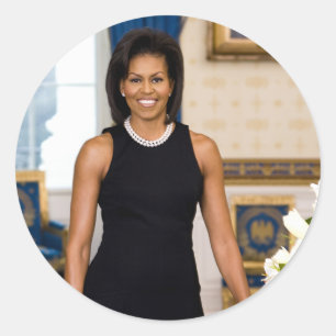Michelle Obama Pegatina