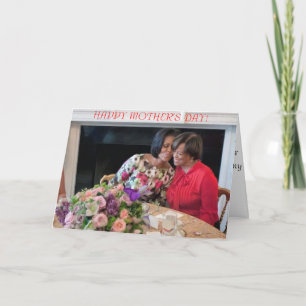 Michelle Obama - Tarjeta 1 del Día de la Madre