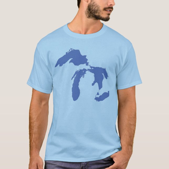Michgan, camisa de Great Lakes (Anverso)