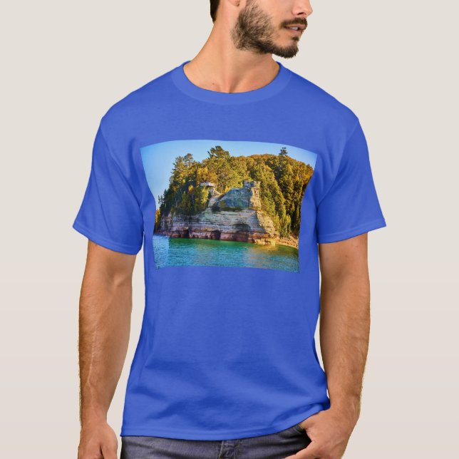 MICHIGAN - CAMISETA DE ROCAS FOTO (Anverso)