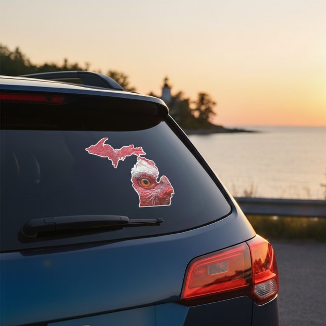 Michigan Chicken Pegatina (Michigan Chicken Sticker)