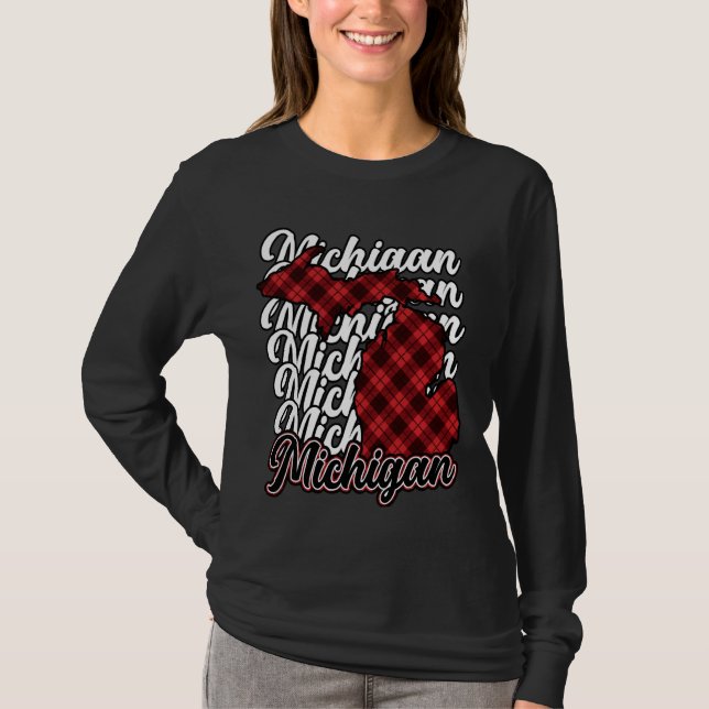 Michigan Flannel Michigan Mitten State Sweater Ho (Anverso)