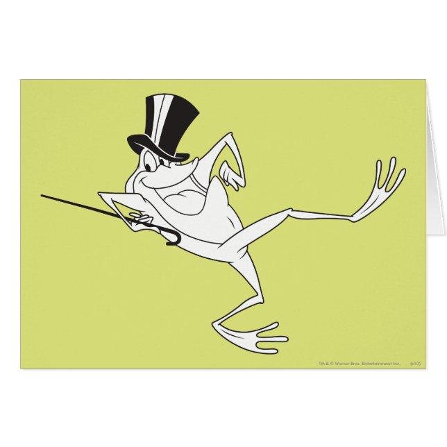 Michigan J. Frog Dancing (Anverso (Horizontal))