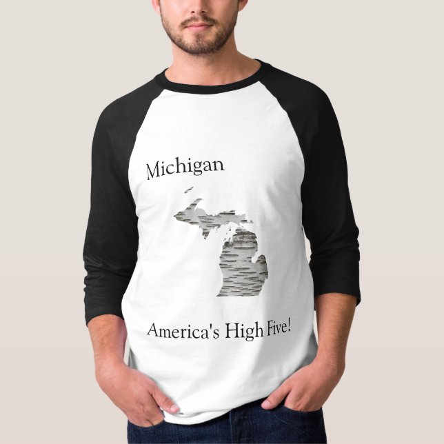 Michigan - Las cinco camisetas más altas de los Es (Anverso)