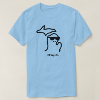 Michigan - MI dice camiseta HI™