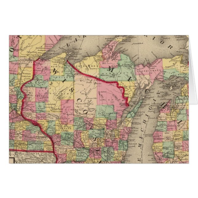 Michigan, Minnesota y Wisconsin 2 (Anverso (Horizontal))