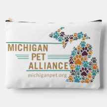 Michigan Paw imprime una bolsa de viaje de voz