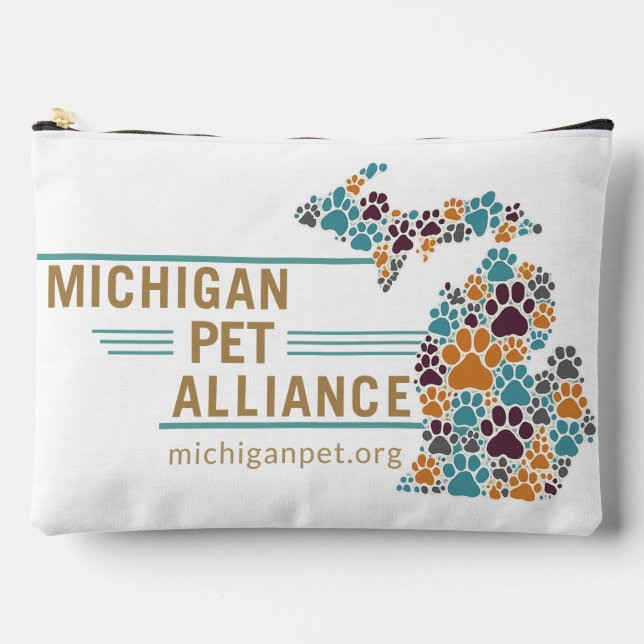 Michigan Paw imprime una bolsa de viaje de voz (Anverso)
