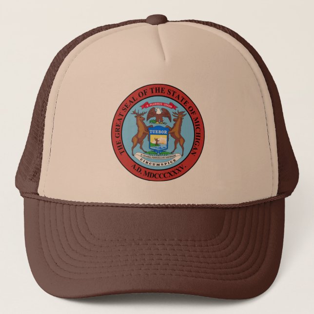 Michigan Seal Gorra (Anverso)