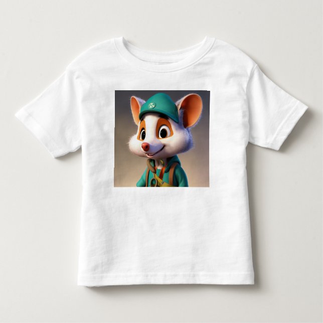 Mickey Mouse y amigos de la camiseta bebé (Anverso)