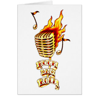 Micrófono del rollo de N de la roca