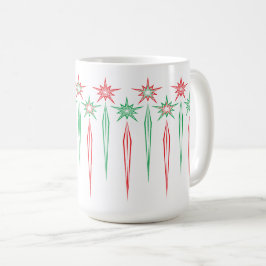 Mid Mod Icicles 15oz. Taza