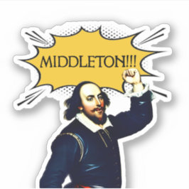 ¡Middleton! Pegatina