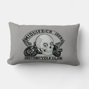 Midlife Cruisers MC personalizado tirando almohada