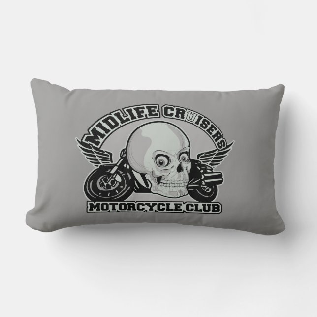 Midlife Cruisers MC personalizado tirando almohada (Anverso)