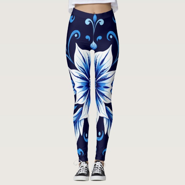 midnight bloom leggings (Anverso)