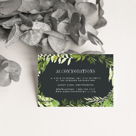 Midnight Garden | Tarjeta de alojamiento de Hotel 