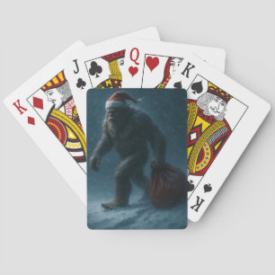 Midnight Yule Sasquatch – Baraja de Cartas de Folc