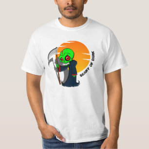 miedo de la camiseta oscura