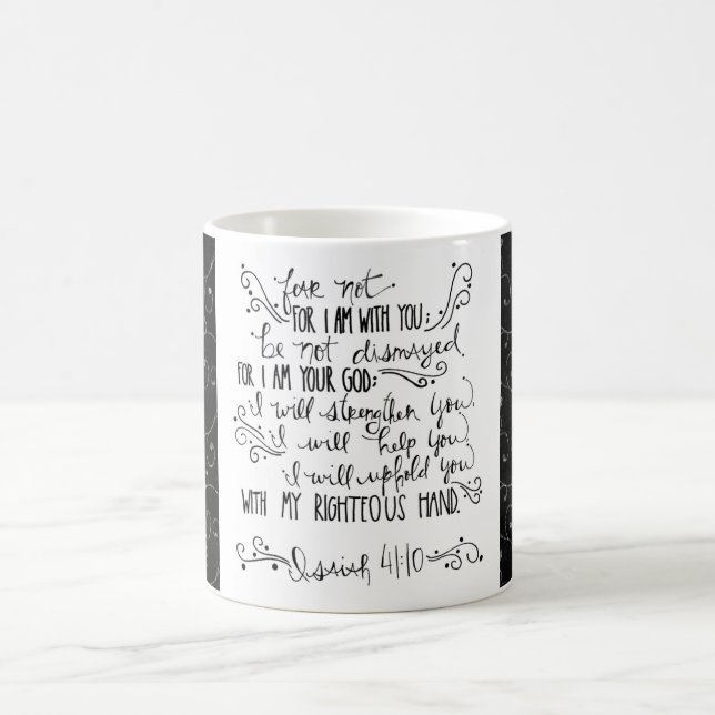 Miedo no para mí estoy con usted. Taza del 41:10 (Centro)
