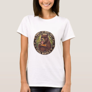 Miel, ¿a qué precio? Camiseta divertida de oso con