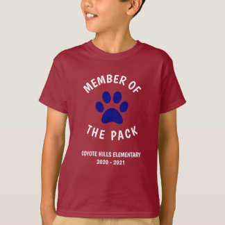 Miembro de la camiseta de The Pack Kids