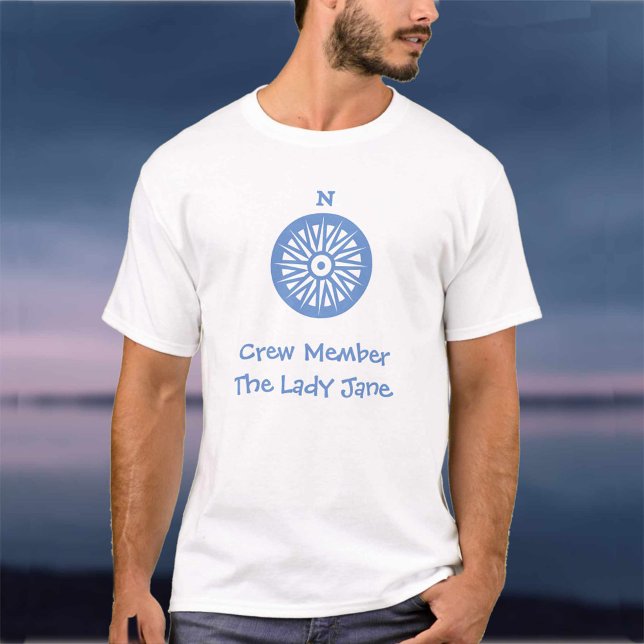 Miembro de la tripulación. ¡Una camisa para el mar (Subido por el creador)