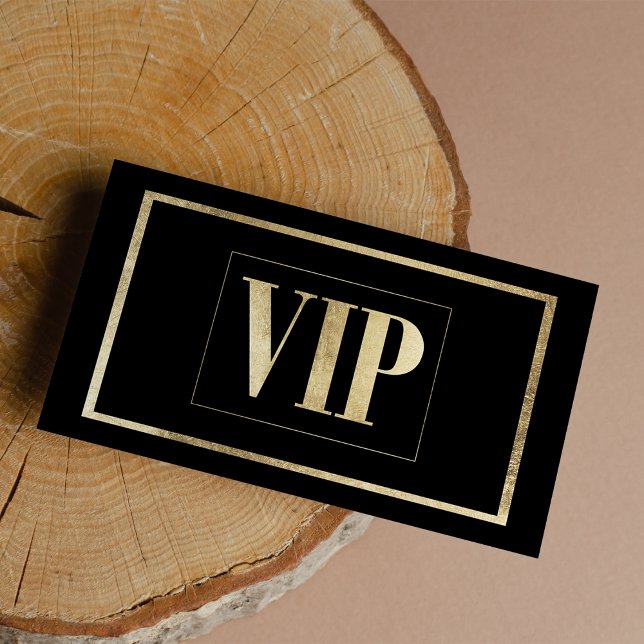 Miembro del club de tarjetas VIP de lujosos glam n (Luxury black gold glam VIP card club member)
