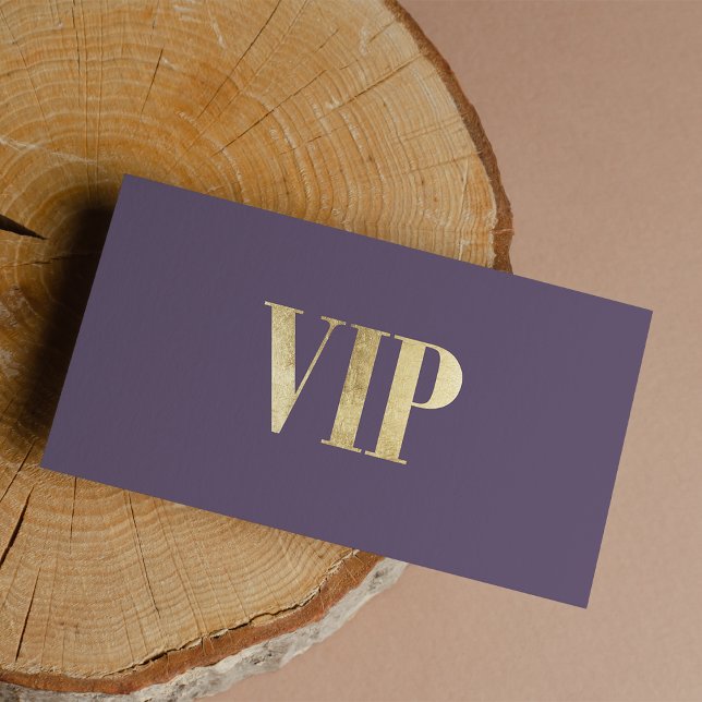 Miembro del club de tarjetas VIP de oro violeta y  (Luxury dusty purple gold VIP card club member)