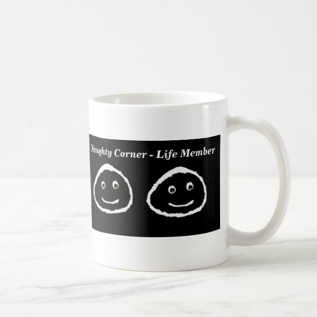 Miembro vitalicio, taza de la esquina traviesa (Derecha)