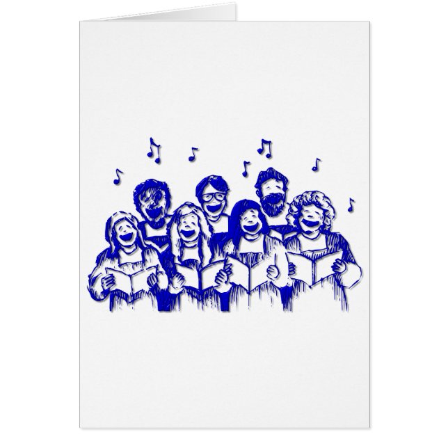 Miembros/cantantes del coro (Frente)