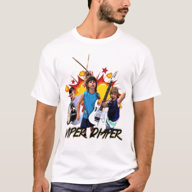 Miembros de la camiseta de Viper Diaper Men  (Anverso)