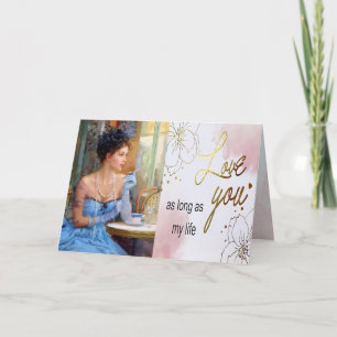 Mientras mi vida doblaba la tarjeta de invitación