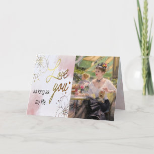 Mientras mi vida doblaba la tarjeta de invitación