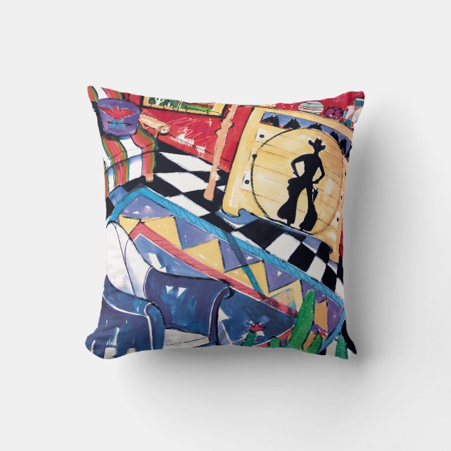 Mientras tanto trasero en la almohada del rancho (Anverso)