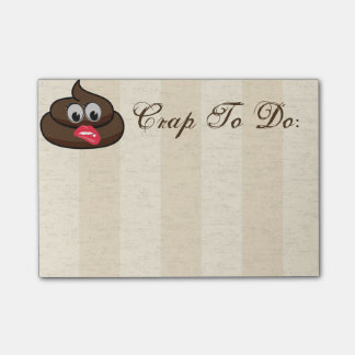 Mierda para hacer notas de post-it