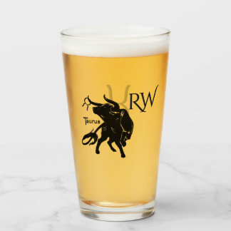 Mighoso Tauro el Monograma del Zodiaco Bull